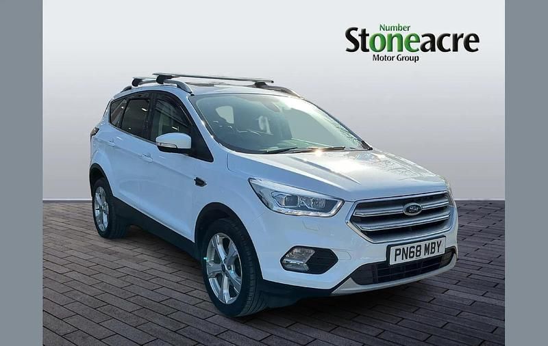 Used Ford Kuga Titanium X 120 HP (88 kW) 2018 White SUV