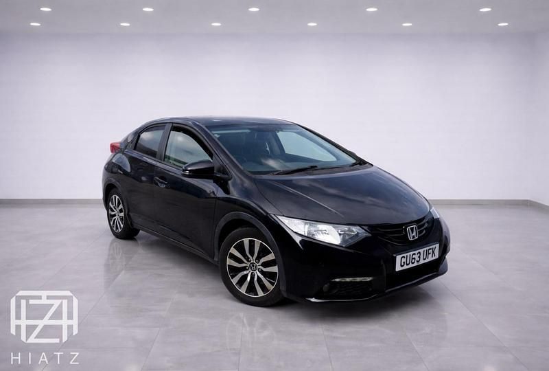 Begagnad Honda Civic SR 2013 Svart Halvkombi