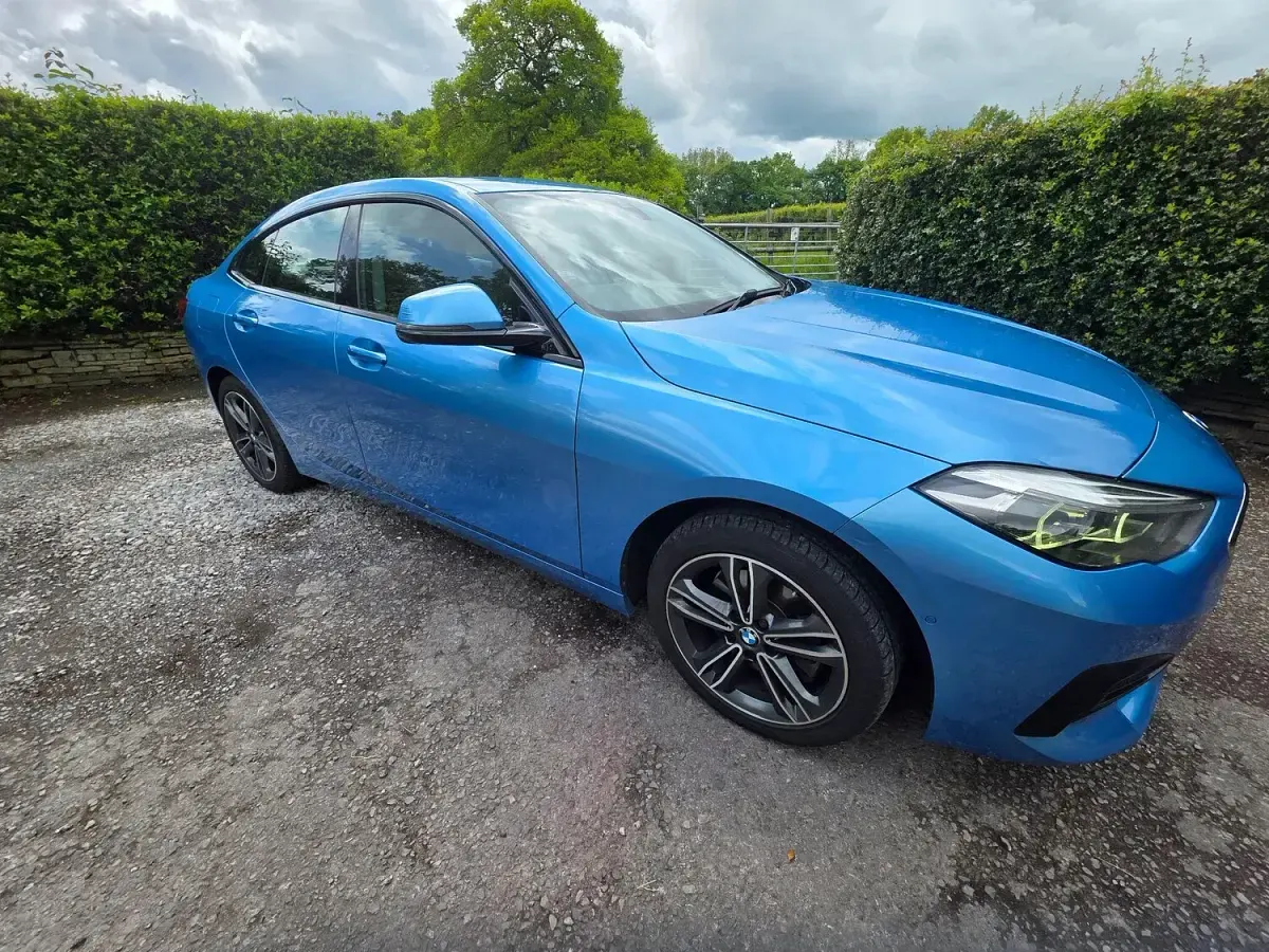 Used BMW 218 Sport Line 2021 Blue Coupe