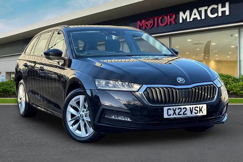 Black Used 2022 Skoda Octavia SE Technology Estate | £14,980 (Super price) - Image 1/4