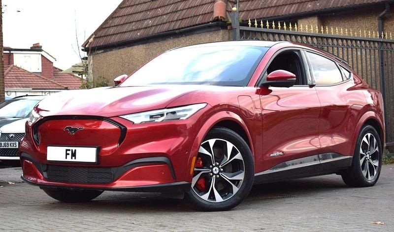 Red Used 2021 Ford Mustang Extended Range Hatchback | £19,850 (Fair price) - Image 1/3