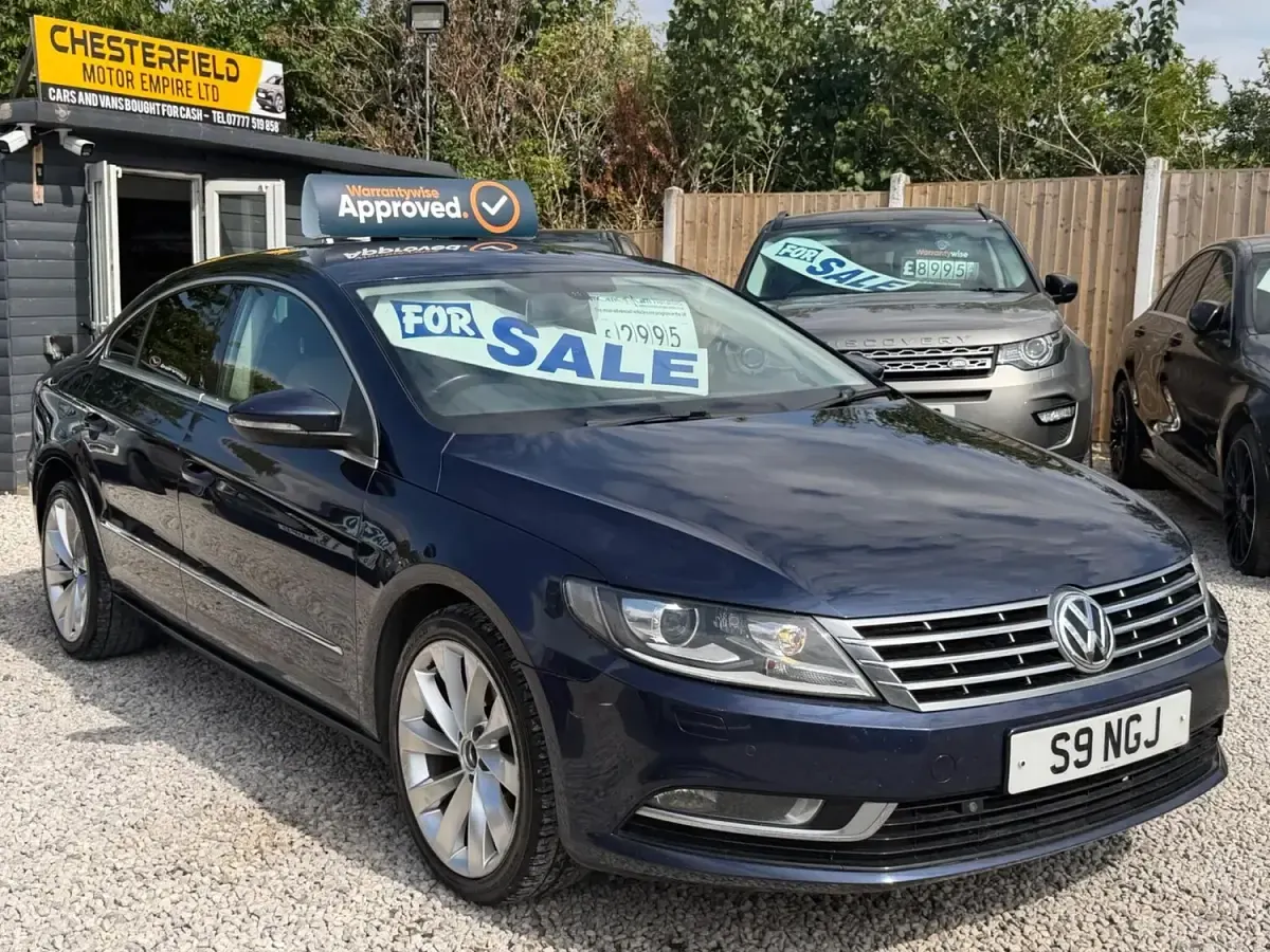 Used VW CC GT 177 HP (130 kW) 2013 Blue Sedan