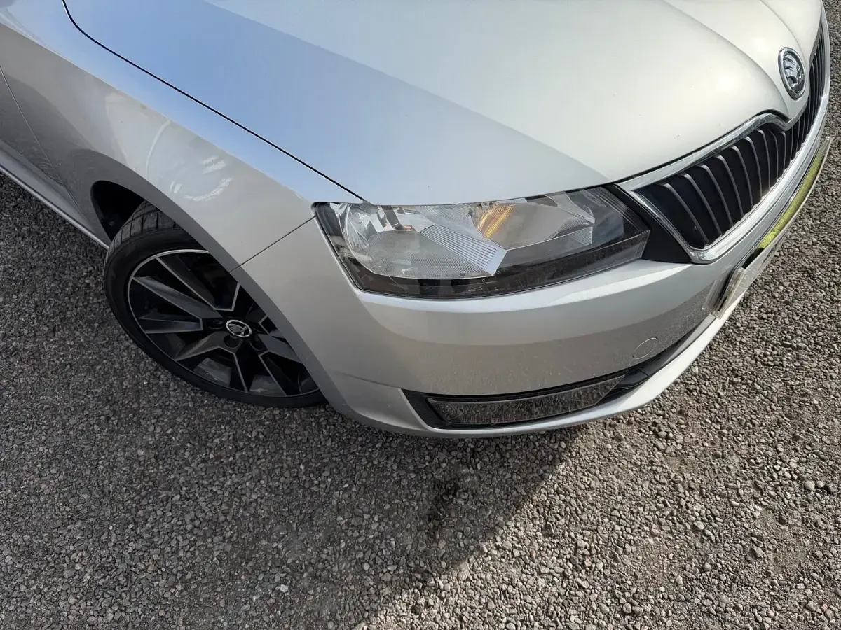 Used Skoda Rapid Sport 110 HP (80 kW) 2016 Silver Hatchback