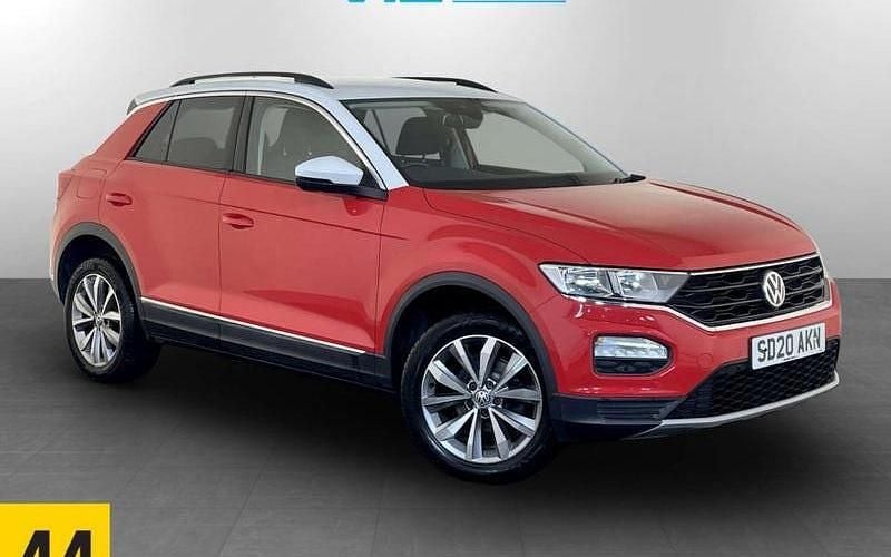 Red Used 2020 VW T-Roc Design SUV | £13,595 (Good price) - Image 1/2