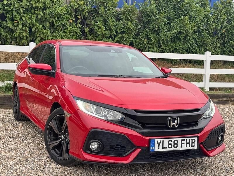 Red Used 2018 Honda Civic SR Hatchback | £7,995 (Fair price) - Image 1/4