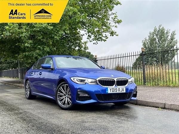 Blue Used 2019 BMW 320 M Sport Sedan | £17,495 (Expensive) - Image 1/4