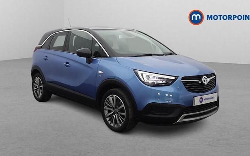Used Vauxhall Crossland X 102 HP (75 kW) 2020 Blue SUV