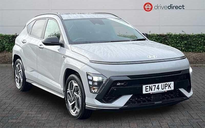 Grey Used 2025 Hyundai Kona N Line SUV | £24,921 (A bit pricey) - Image 1/4