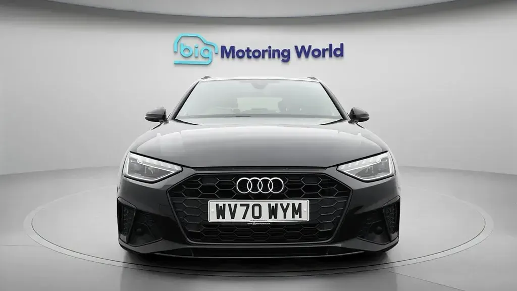 Used Audi A4 Black Edition 150 HP (110 kW) 2020 Black Estate