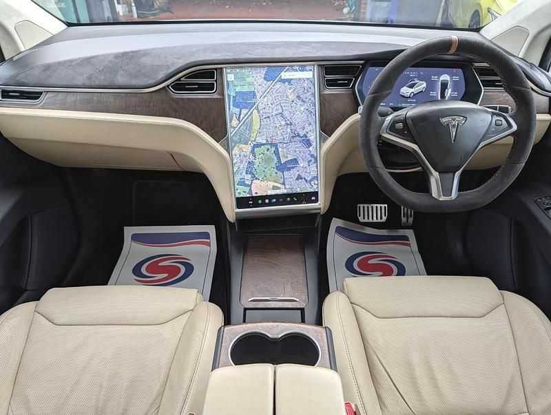 Used Tesla Model X 305 kW (416 HP) 2017 Pearl white SUV