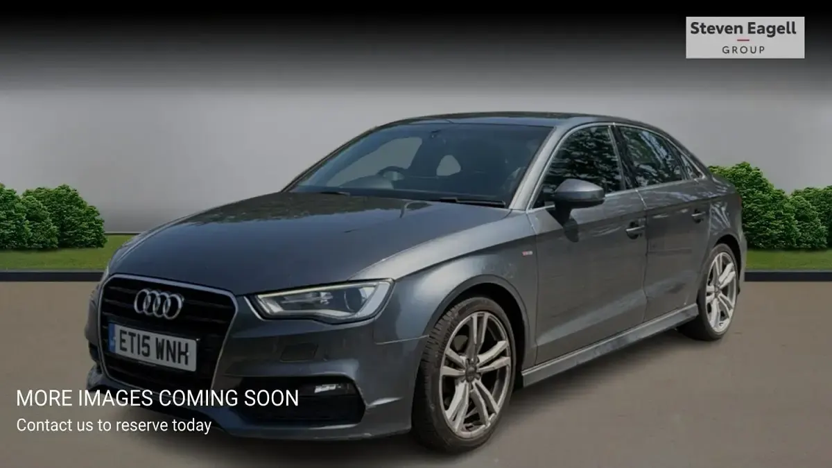 Used Audi A3 S-Line 2015 Grey Sedan