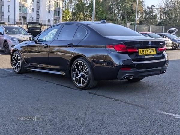 Used BMW 520 M Sport 2022 Black Sedan
