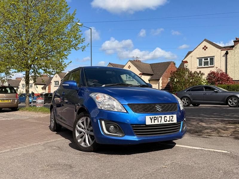 Used Suzuki Swift SZ4 2017 Blue Hatchback