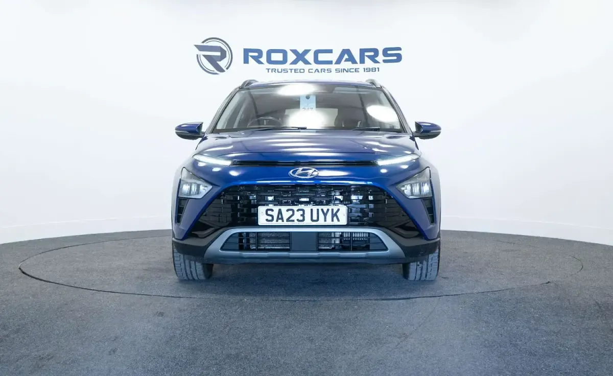 Used Hyundai Bayon Premium 100 HP (73 kW) 2023 Blue SUV