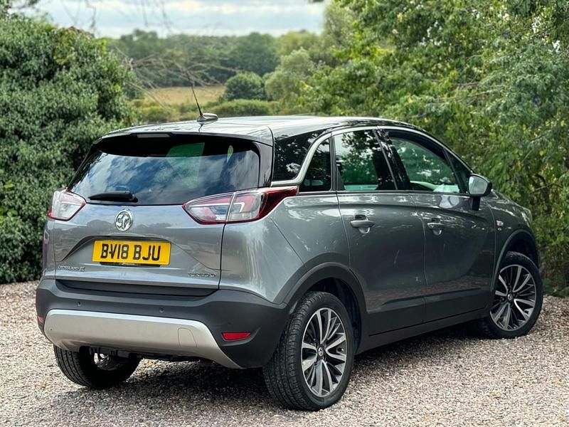 Used Vauxhall Crossland X Elite 120 HP (88 kW) 2018 Grey SUV