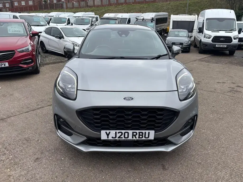 Used Ford Puma ST-Line 100 HP (73 kW) 2020 Silver SUV
