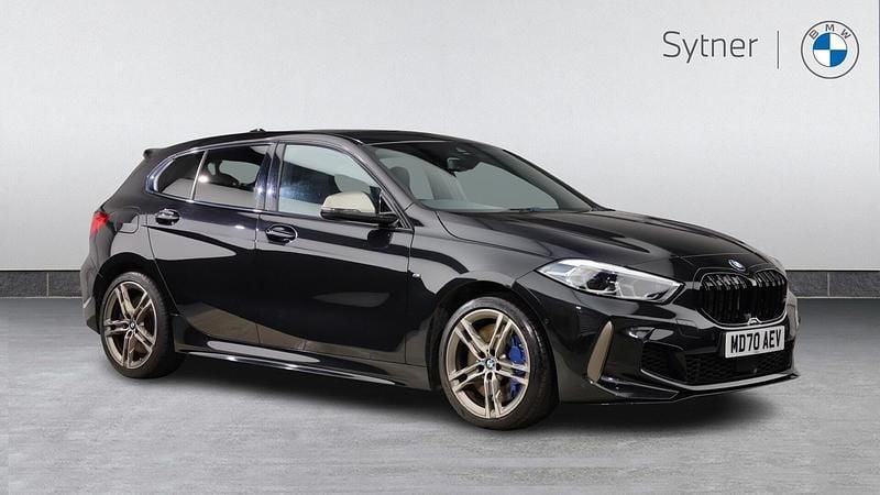 Black Used 2021 BMW M135 Comfort Edition Hatchback | £27,500 (Fair price) - Image 1/4