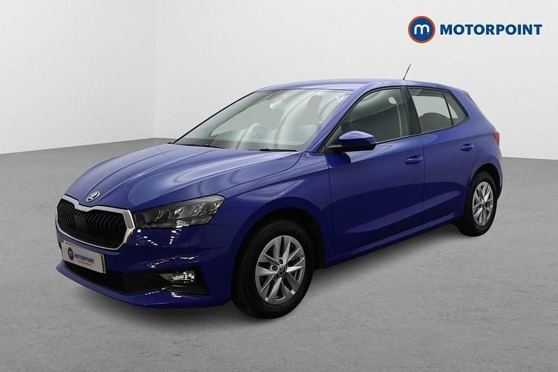 Used Skoda Fabia Comfort 2022 Blue Hatchback