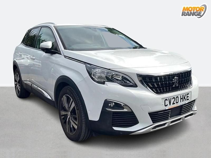White Used 2020 Peugeot 3008 Allure Hatchback | £11,495 (Good price) - Image 1/4