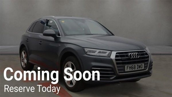 Grey Used 2019 Audi Q5 S-Line SUV | £19,188 (Expensive) - Image 1/1