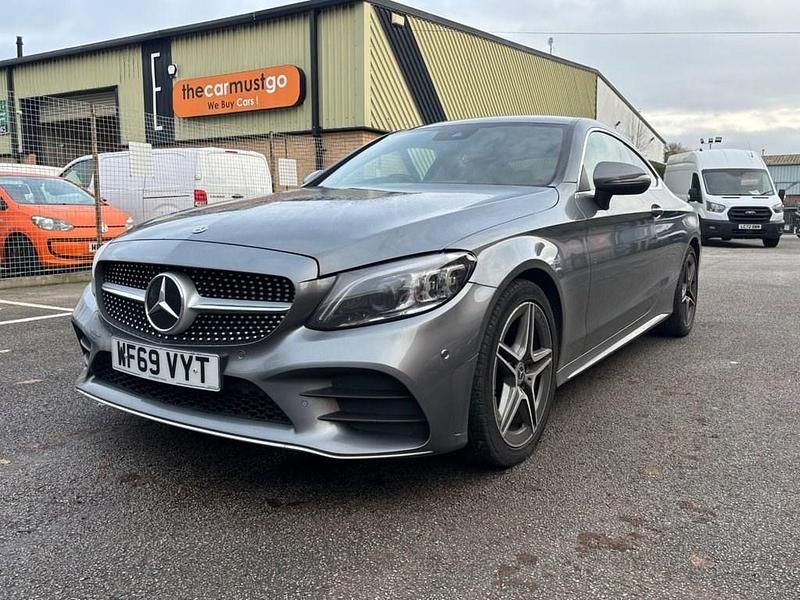 Used Mercedes C220 AMG Line Premium 2020 Grey Coupe