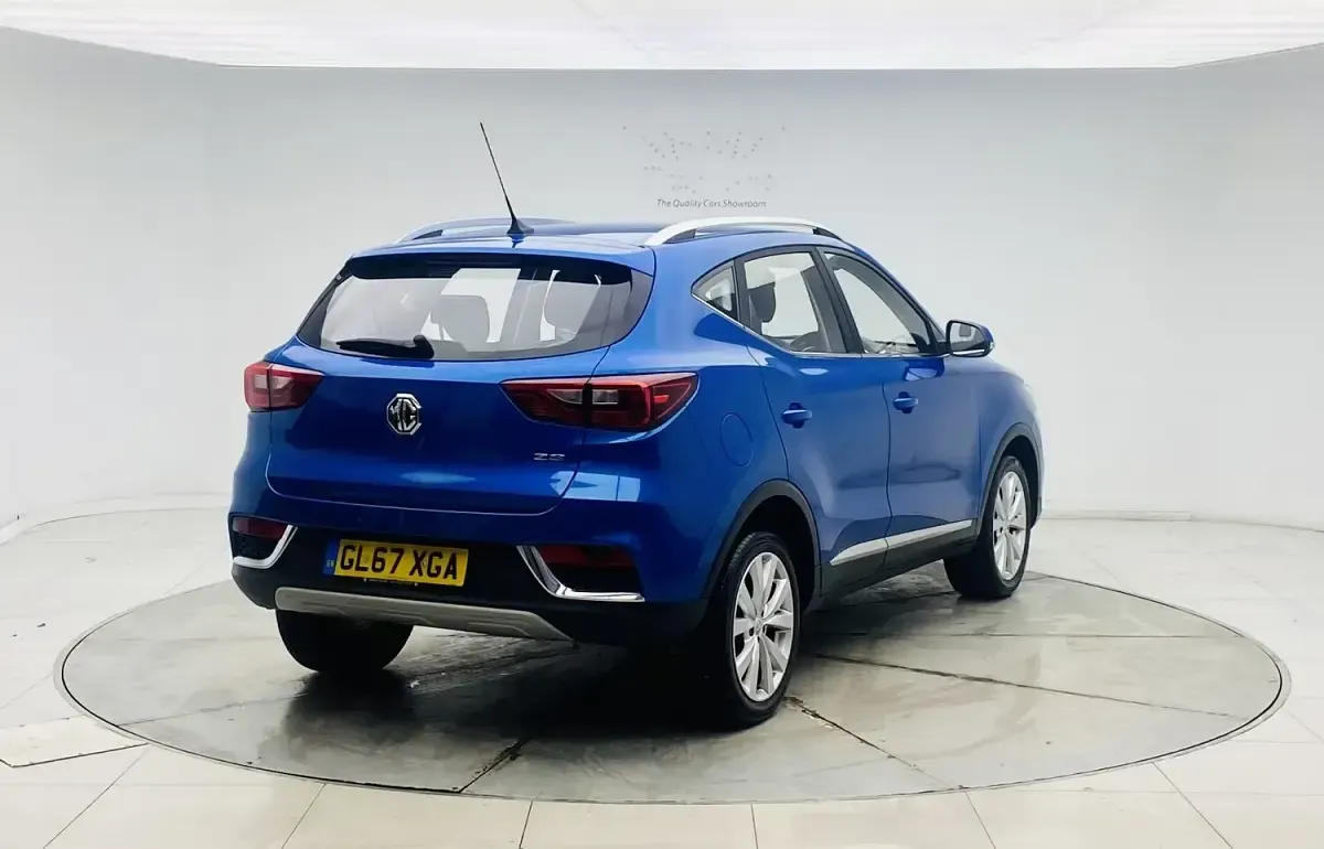 Used MG ZS Excite 106 HP (77 kW) 2017 Blue SUV
