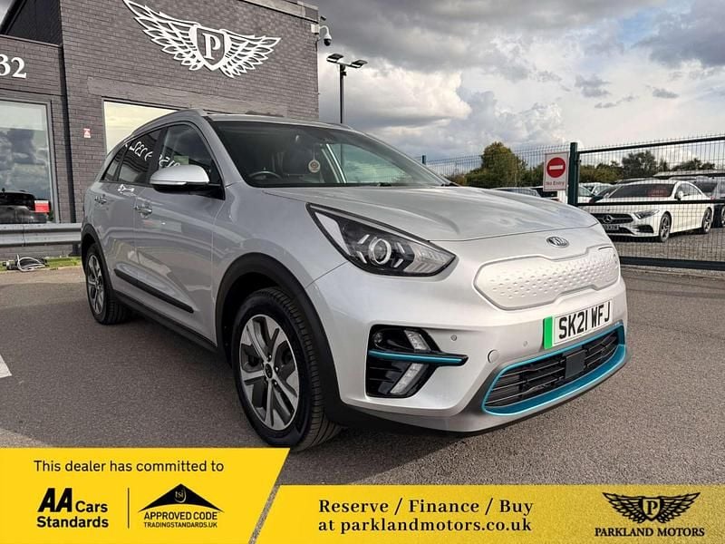 Silver Used 2021 Kia e-Niro 2 SUV | £11,695 (Fair price) - Image 1/4