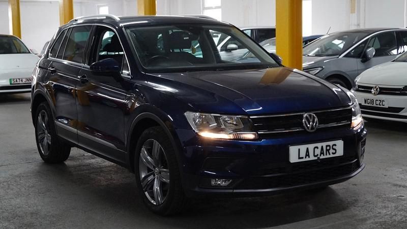 Blue Used 2019 VW Tiguan Match SUV | £11,995 (Super price) - Image 1/4