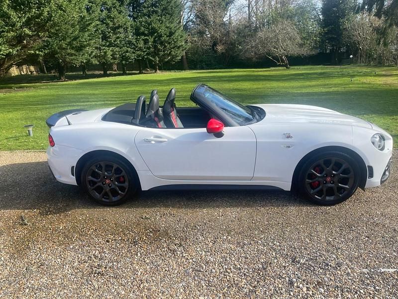 Used Abarth 124 Spider 2017 White Cabriolet