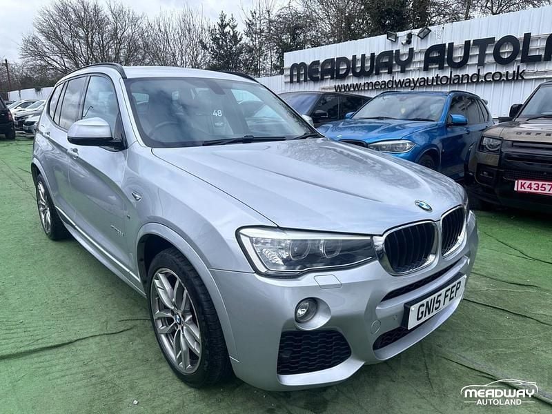 Silver Used 2015 BMW X3 M Sport SUV | £8,995 (Super price) - Image 1/4