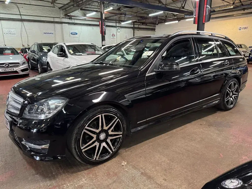 Used Mercedes C220 AMG 2014 Black Estate