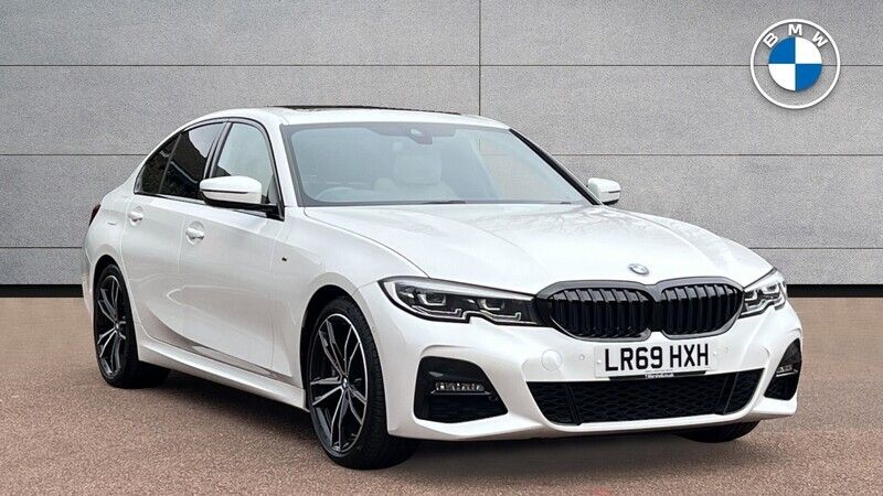 White Used 2019 BMW 320 M Sport Sedan | £26,490 - Image 1/4