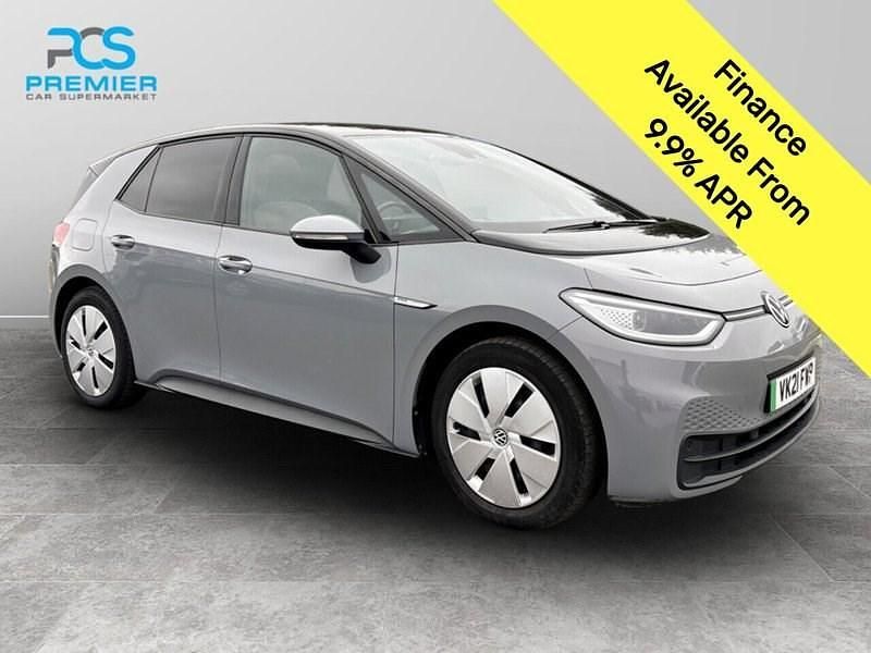 Begagnad VW ID.3 Pro Performance 150 kW (204 HK) 2021 Grå Halvkombi