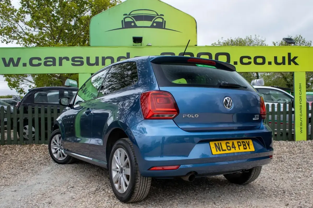 Usado VW Polo SE 2014 Azul Utilitario