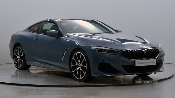 Used BMW 840 Comfort Edition 335 HP (246 kW) 2020 Blue Coupe