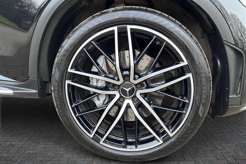 Used Mercedes GLC43 AMG Premium Plus 390 HP (286 kW) 2023 Obsidian black Coupe