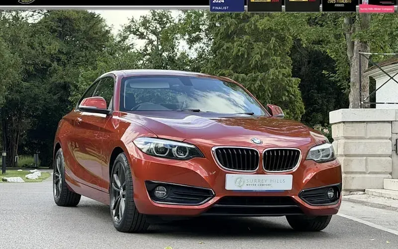 Used BMW 218 Sport Line 136 HP (100 kW) 2021 Coupe
