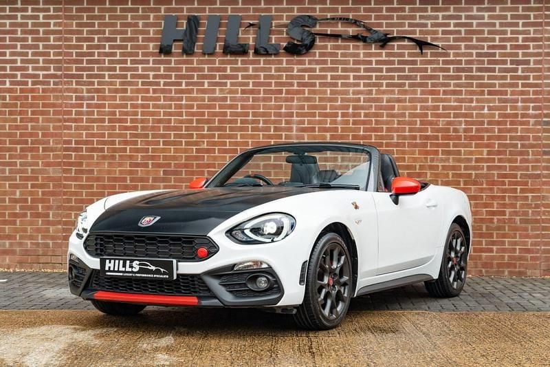Used Abarth 124 Spider 170 HP (125 kW) 2016 White Cabriolet