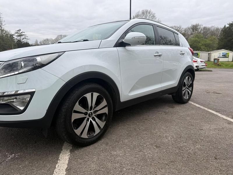 Used Kia Sportage 115 HP (84 kW) 2013 White SUV
