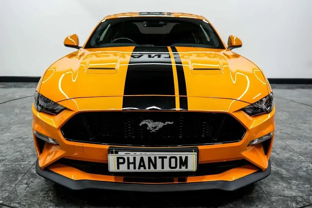Used Ford Mustang GT Fastback 450 HP (330 kW) 2018 Orange Coupe