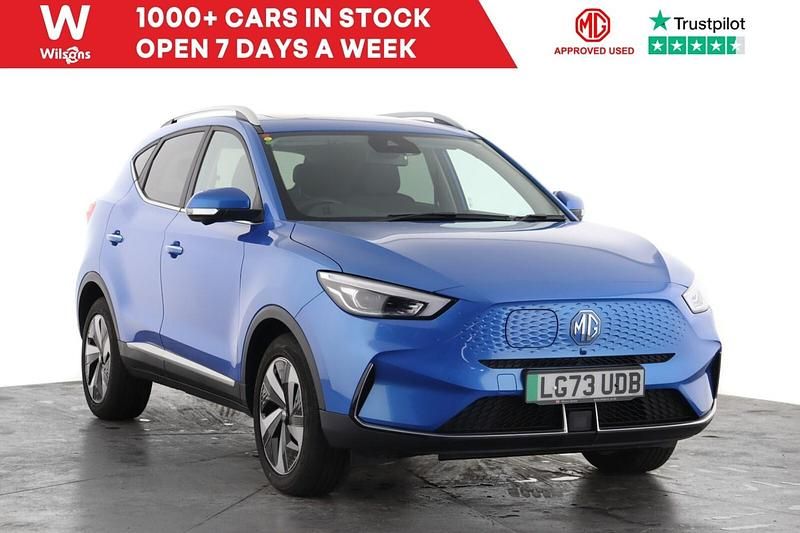 Used MG ZS Trophy 114 kW (156 HP) 2023 Blue SUV