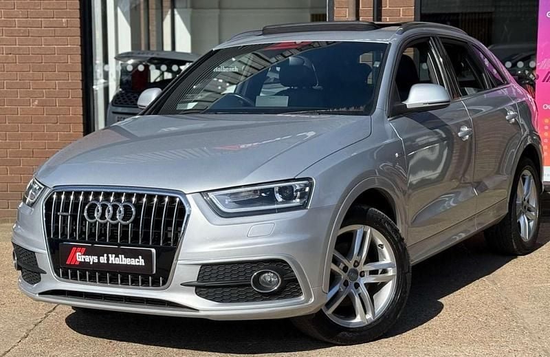 Begagnad Audi Q3 S-Line 2013 Silver SUV
