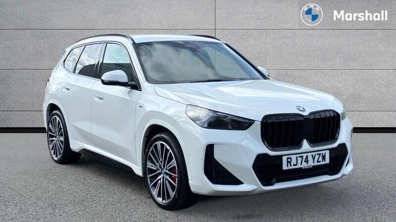 Alpine white Used 2024 BMW X1 M Sport SUV | £41,308 (A bit pricey) - Image 1/4