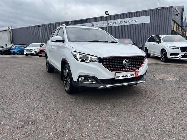 White Used 2020 MG ZS Exclusive Sedan | £12,895 (Fair price) - Image 1/4