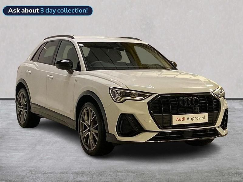 White Used 2024 Audi Q3 Black Edition SUV | £33,452 (Fair price) - Image 1/4