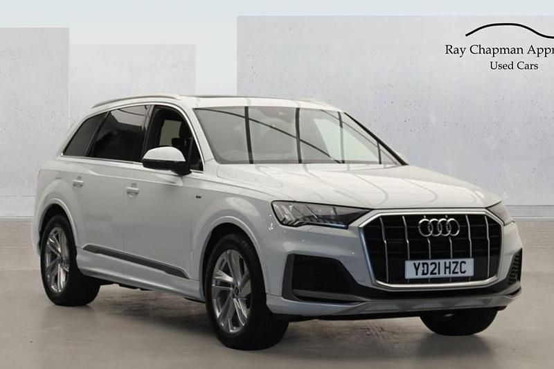 White Used 2021 Audi Q7 S-Line SUV | £35,000 (Super price) - Image 1/1