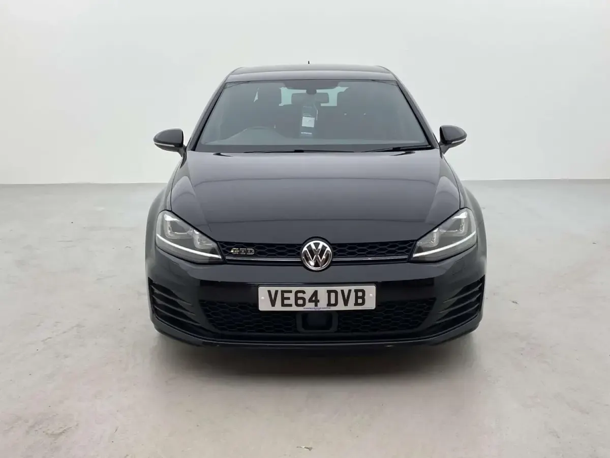 Begagnad VW Golf VII GTD 2014 Svart Halvkombi