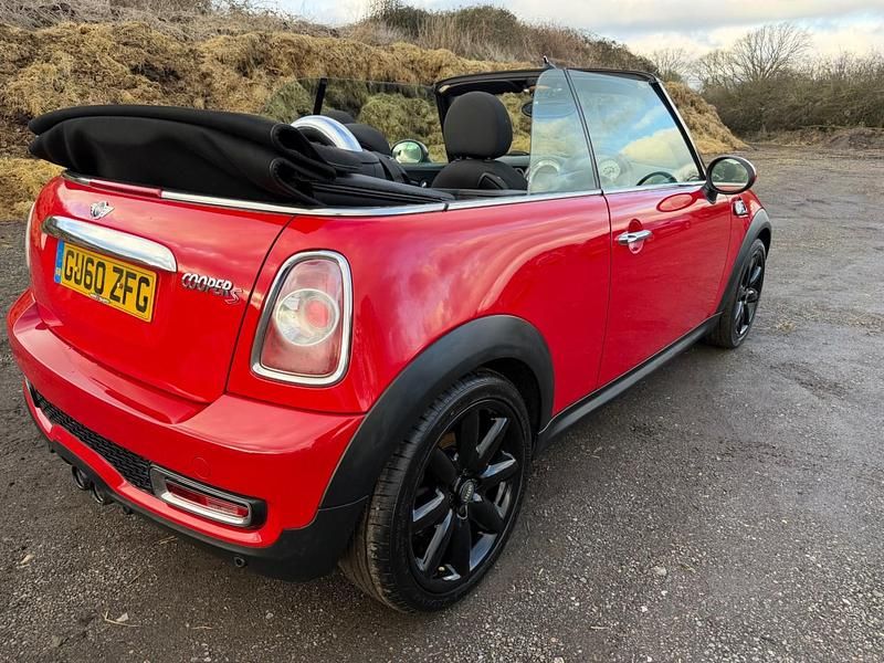 Used Mini Cooper S Cabriolet 2010 Red Cabriolet