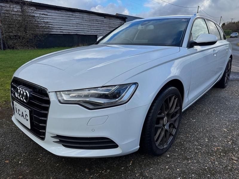 Used Audi A6 2013 White Estate