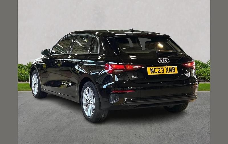 Used Audi A3 Advanced 150 HP (110 kW) 2023 Black Sedan